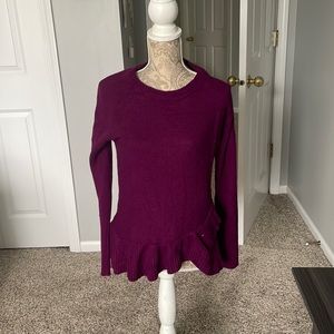 Ivanka Trump Purple Sweater size M